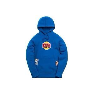 Kith x Tom and Jerry sweatshirt hoodie blue men's size XL
